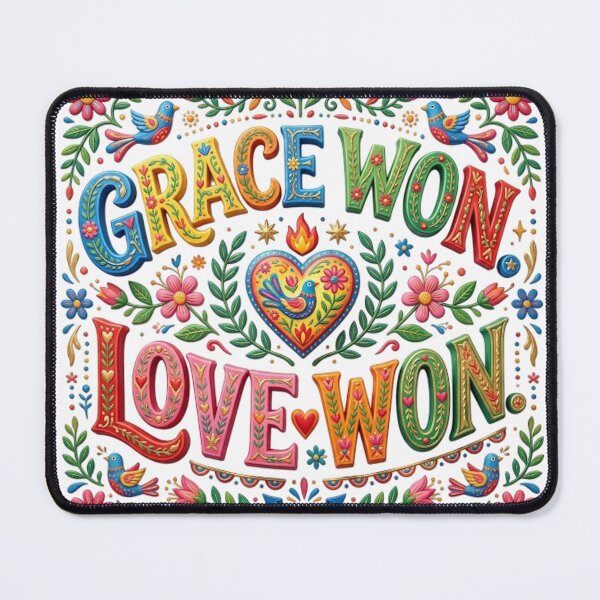 Item preview, GRACE WON. LOVE WON. designed and sold by likbatonboot.