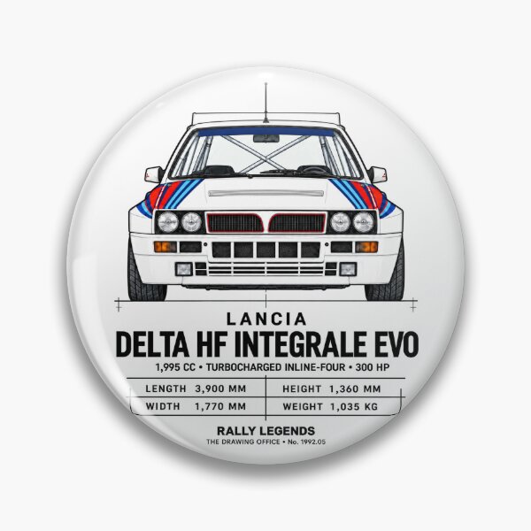 Item preview, Delta HF Integrale Evo designed and sold by The Drawing Office.