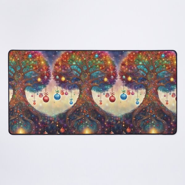 Item preview, Rainbow Christmas Tree Illustration designed and sold by pinkal.