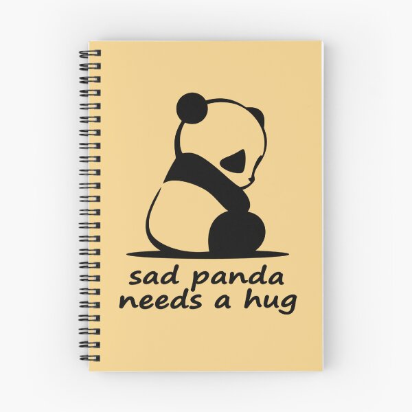Item preview, Sad Panda Needs a Hug designed and sold by lcnsdjstrtry.