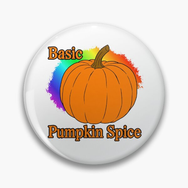 Item preview, Basic Pumpkin Spice Season Ironic Meme Sticker designed and sold by AntiPetDesign.