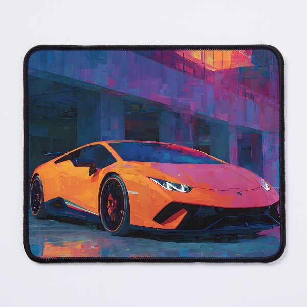 Item preview, Lamborghini Huracan Performante Sports Car Art designed and sold by AutoPopStudio.