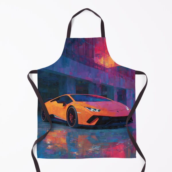 Item preview, Lamborghini Huracan Performante Sports Car Art designed and sold by AutoPopStudio.