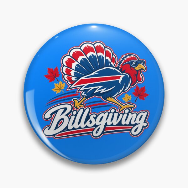 Item preview, Billsgiving Buffalo Football, Thanksgiving Turkey Football Sun Day designed and sold by CarLake.