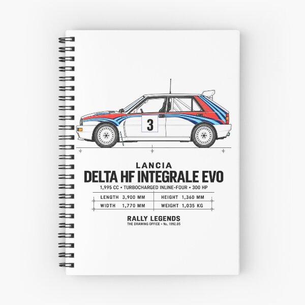 Item preview, Delta HF Integrale Evo designed and sold by The Drawing Office.