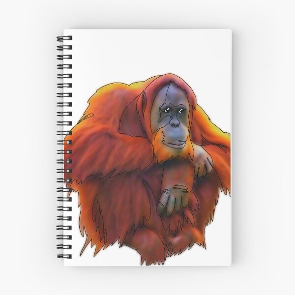 Item preview, Omar the Orangutan - animalz designed and sold by Ashley’sAnimalz.