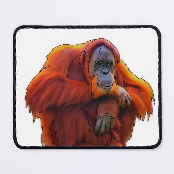 Item preview, Omar the Orangutan - animalz designed and sold by Ashley’sAnimalz.