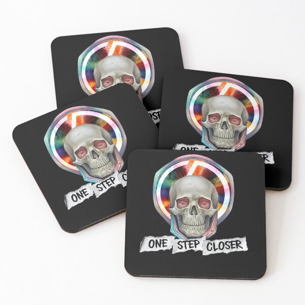 Item preview, Skull Face Inside Colorful Geometric designed and sold by GLIDL.
