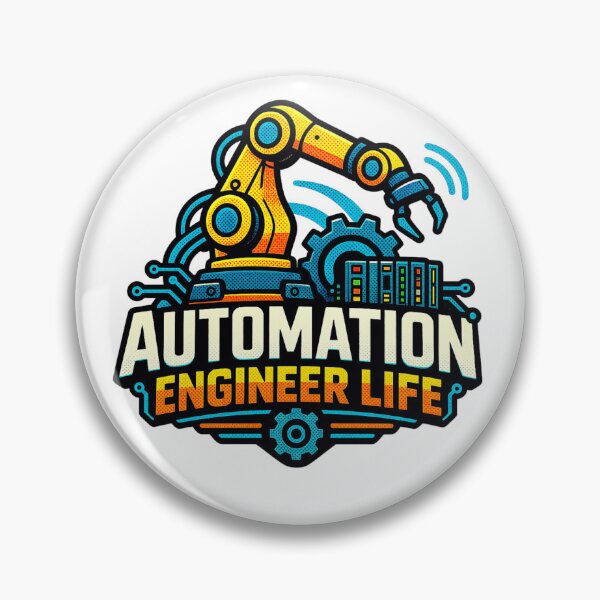 Item preview, Automation Engineer Life Industrial Pop Art Design designed and sold by RDproject.