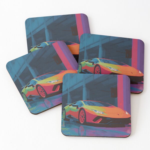 Item preview, Lamborghini Huracan Performante Car Enthusiast Art designed and sold by AutoPopStudio.