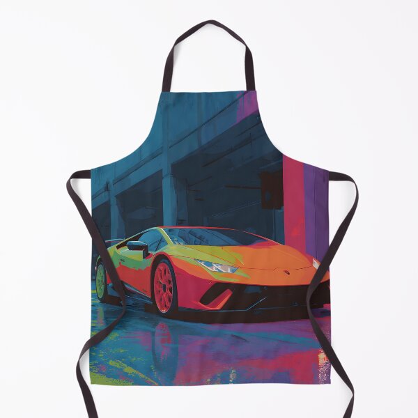 Item preview, Lamborghini Huracan Performante Car Enthusiast Art designed and sold by AutoPopStudio.