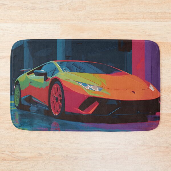 Artikelvorschau, Lamborghini Huracan Performante Car Enthusiast Art entworfen und verkauft von AutoPopStudio.
