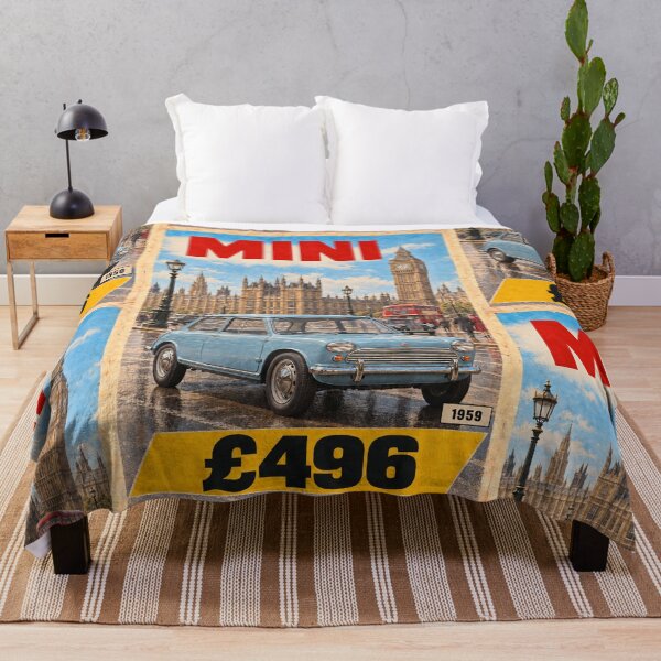 Item preview, Vintage poster of a classic car from 1959 in London designed and sold by The Drawing Office.
