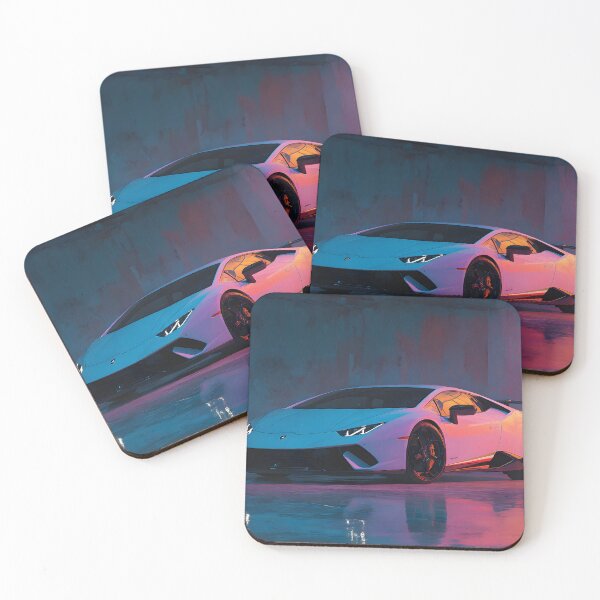 Item preview, Lamborghini Huracan Performante Contemporary Car Art designed and sold by AutoPopStudio.