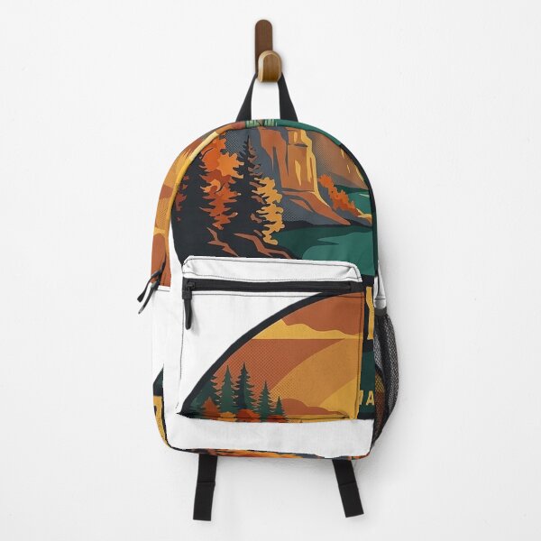 Item preview, Smith Lake Alabama Autumn Bluffs Vintage Badge Sticker designed and sold by DetourDgn.