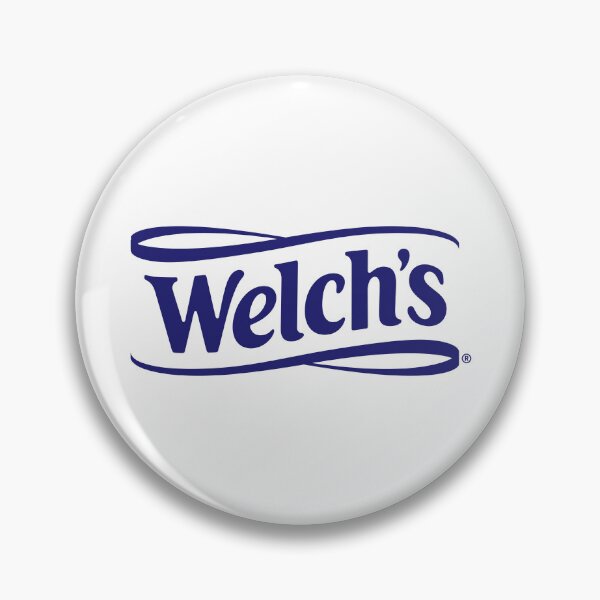 Item preview, Welch's Logo Navy Blue Wordmark With Ribbon Swirl on White Background designed and sold by danillariyadi.