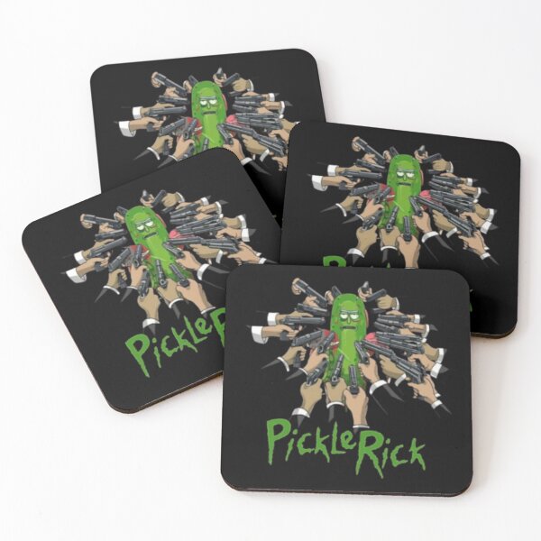 Item preview, Green Pickle Character Surrounded by Hands designed and sold by WATEKE.