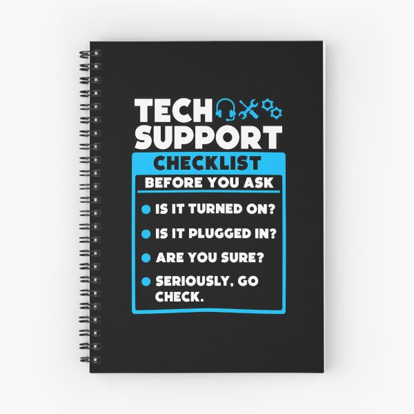 Item preview, Tech Support Checklist Poster designed and sold by lcnsdjstrtry.