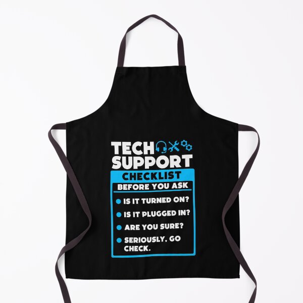 Artikelvorschau, Checkliste für technischen Support (Poster) entworfen und verkauft von lcnsdjstrtry.