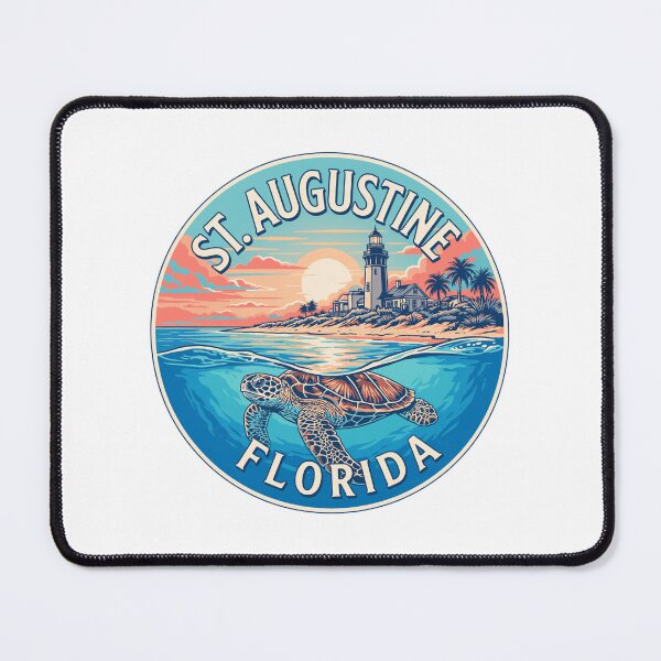 Item preview, St. Augustine Florida: Sea Turtle Lighthouse Vintage Beach designed and sold by CircinusStore.