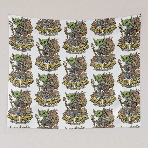 Item preview, Funny Trash Goblin Urban Scavenger Goblincore Aesthetic designed and sold by EdenChampl.