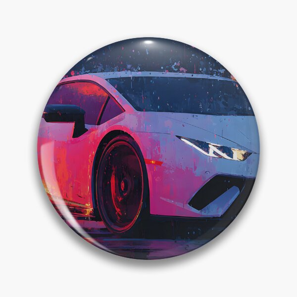 Item preview, Lamborghini Huracan Performante Luxury Car Wall Art designed and sold by AutoPopStudio.