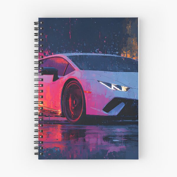 Item preview, Lamborghini Huracan Performante Luxury Car Wall Art designed and sold by AutoPopStudio.