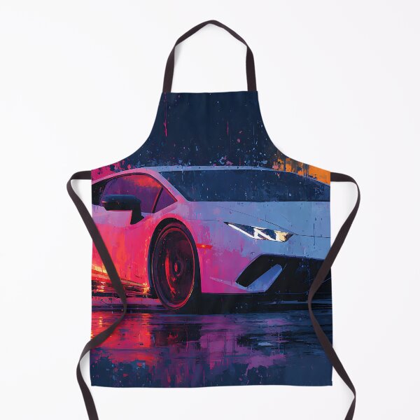 Item preview, Lamborghini Huracan Performante Luxury Car Wall Art designed and sold by AutoPopStudio.