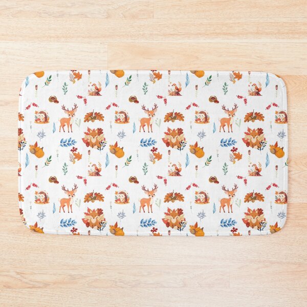 Item preview, autumn forest animals designed and sold by Etitude.