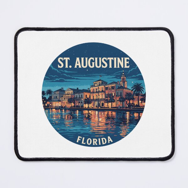 Item preview, St. Augustine Florida: Night Waterfront designed and sold by CircinusStore.