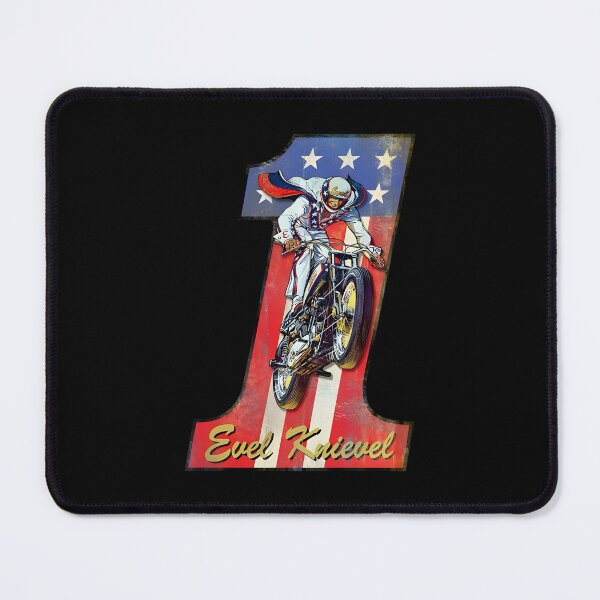 Item preview, Evel Knievel Number One Stunt Rider Vintage Sign designed and sold by jamesdurhaman.