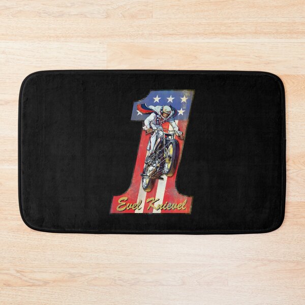 Item preview, Evel Knievel Number One Stunt Rider Vintage Sign designed and sold by jamesdurhaman.
