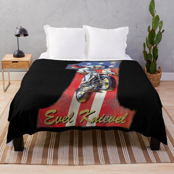 Item preview, Letrero vintage de Evel Knievel, el piloto de acrobacias número uno designed and sold by jamesdurhaman.