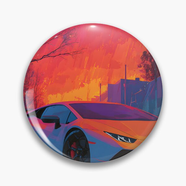 Item preview, Lamborghini Huracan Performante Italian Supercar Art designed and sold by AutoPopStudio.