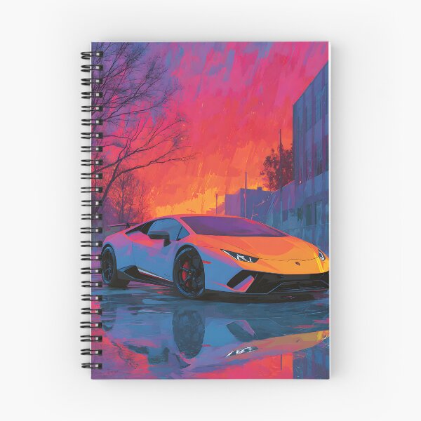 Item preview, Lamborghini Huracan Performante Italian Supercar Art designed and sold by AutoPopStudio.