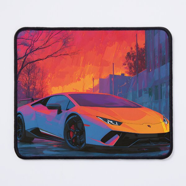 Item preview, Lamborghini Huracan Performante Italian Supercar Art designed and sold by AutoPopStudio.