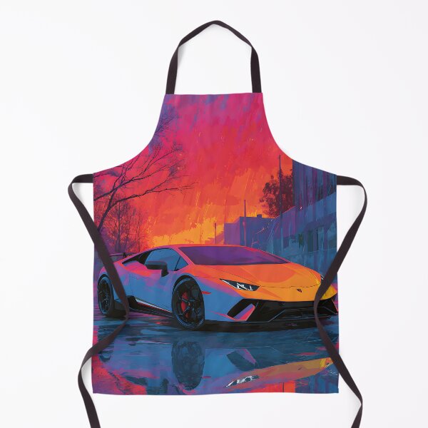 Item preview, Lamborghini Huracan Performante Italian Supercar Art designed and sold by AutoPopStudio.