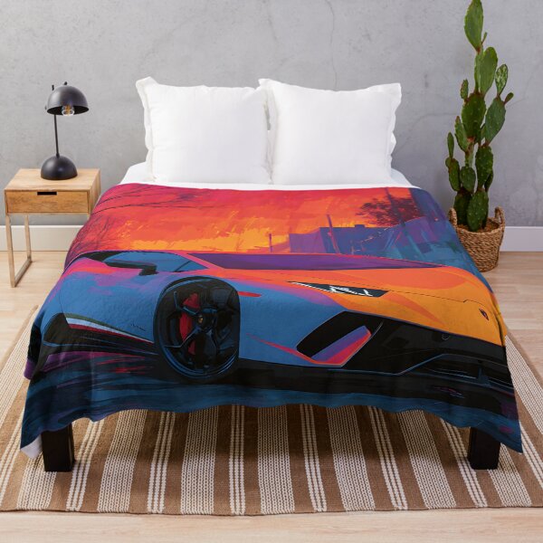Artikelvorschau, Lamborghini Huracan Performante Italienischer Supersportwagen Kunst entworfen und verkauft von AutoPopStudio.