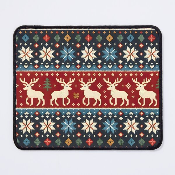 Item preview, Nordic Christmas Knit Pattern designed and sold by Sybille-Yates.