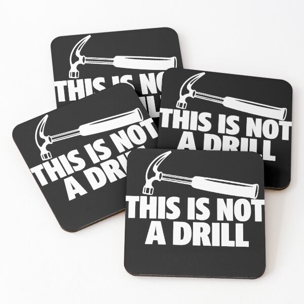 Item preview, This Is Not a Drill Hammer Graphic designed and sold by lcnsdjstrtry.