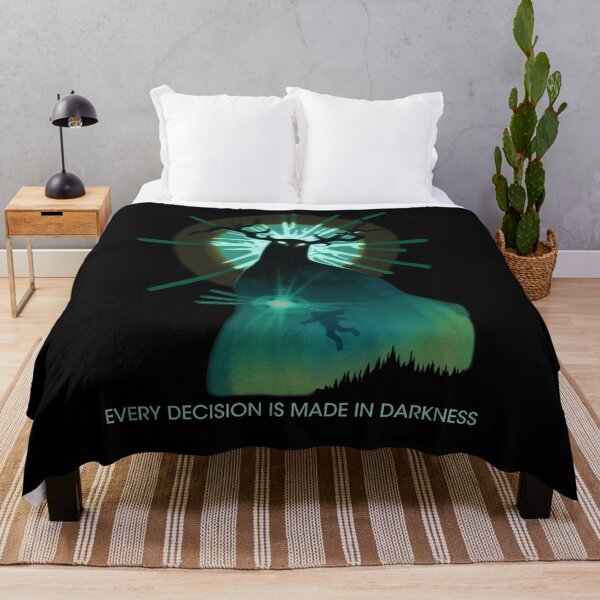Item preview, Every Decision Is Made In Darkness - outer wilds Quote designed and sold by · GAMING SOUL ·.