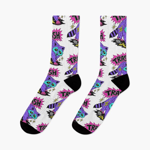Item preview, Trash Panda Punk Raccoon Neon Streetwear Comic Art designed and sold by SEINENGAPPI18.