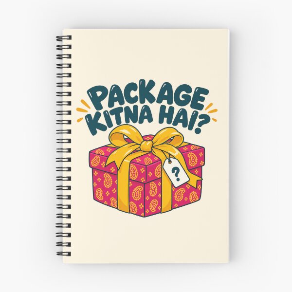 Item preview, Package Kitna Hai Funny Desi Relatives Gift Box Hinglish designed and sold by Fanverse Merchandise.