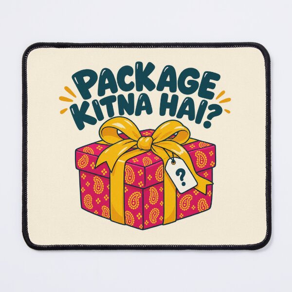 Item preview, Package Kitna Hai Funny Desi Relatives Gift Box Hinglish designed and sold by Fanverse Merchandise.