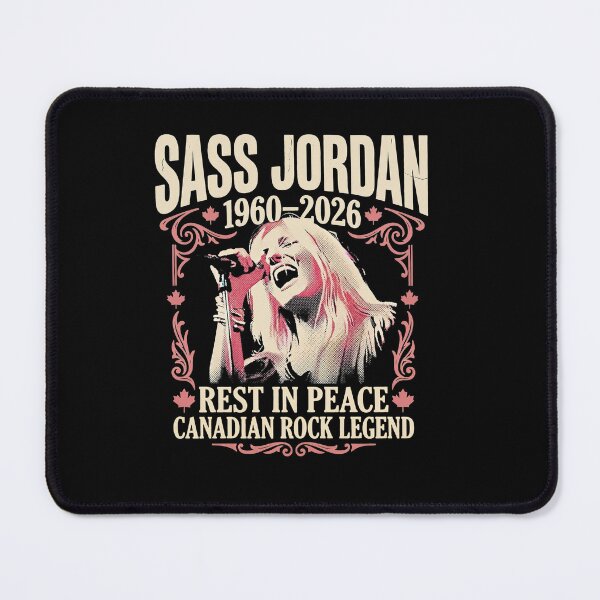 Item preview, Rest in Peace Sass-Jordan 1960-2026 Canadian Rock Legend designed and sold by BalouEdison.