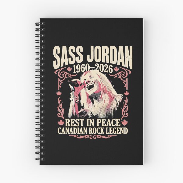 Item preview, Rest in Peace Sass-Jordan 1960-2026 Canadian Rock Legend designed and sold by BalouEdison.