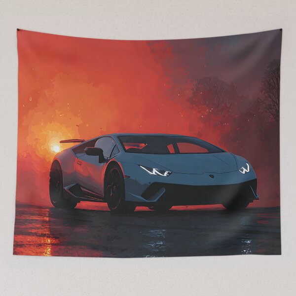 Item preview, Lamborghini Huracan Performante Performance Car Art designed and sold by AutoPopStudio.