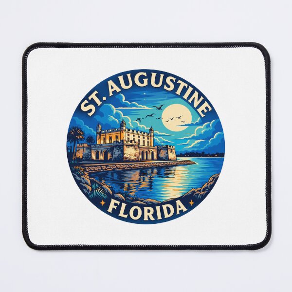 Item preview, St. Augustine Florida: Castillo de San Marcos Moonlit designed and sold by CircinusStore.
