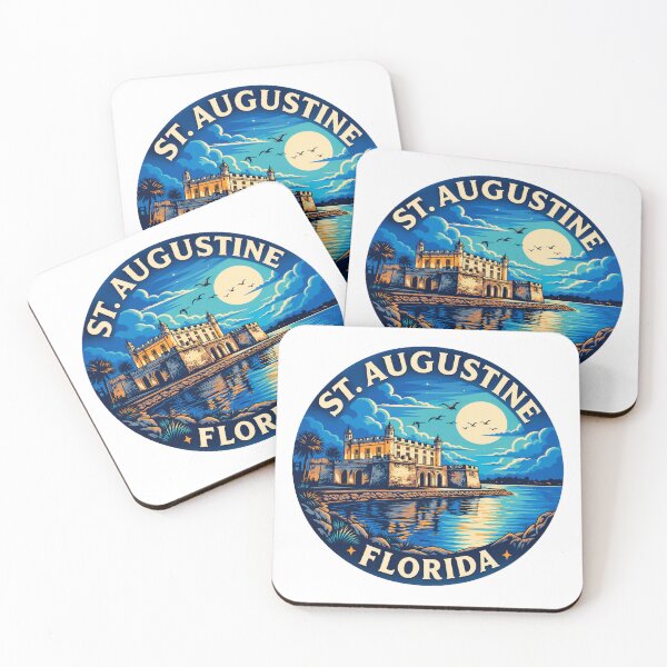 Item preview, St. Augustine Florida: Castillo de San Marcos Moonlit designed and sold by CircinusStore.
