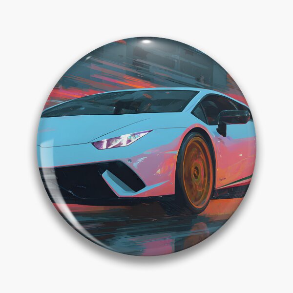 Item preview, Lamborghini Huracan Performante Bold Pop Art designed and sold by AutoPopStudio.